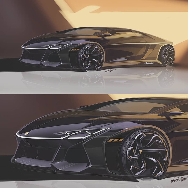 Siêu xe Lamborghini 4 chỗ hoàn toàn mới cần ngay thiết kế này  - Ảnh 2.