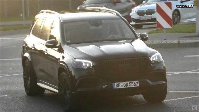 Đấu Rolls-Royce Cullinan, Mercedes-Maybach GLS tiếp tục lộ nội, ngoại thất
