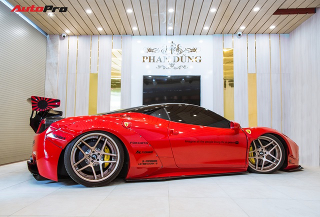 Chủ Ferrari 458 Italia độ Liberty Walk độc nhất Việt Nam chi 2 tỷ đồng để tân trang xe - Ảnh 5.
