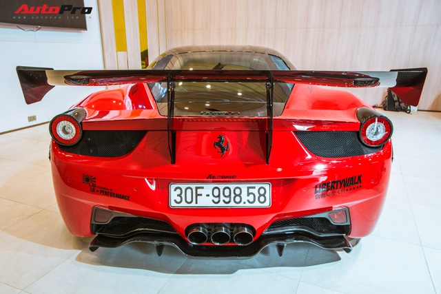 Chủ Ferrari 458 Italia độ Liberty Walk độc nhất Việt Nam chi 2 tỷ đồng để tân trang xe - Ảnh 8.
