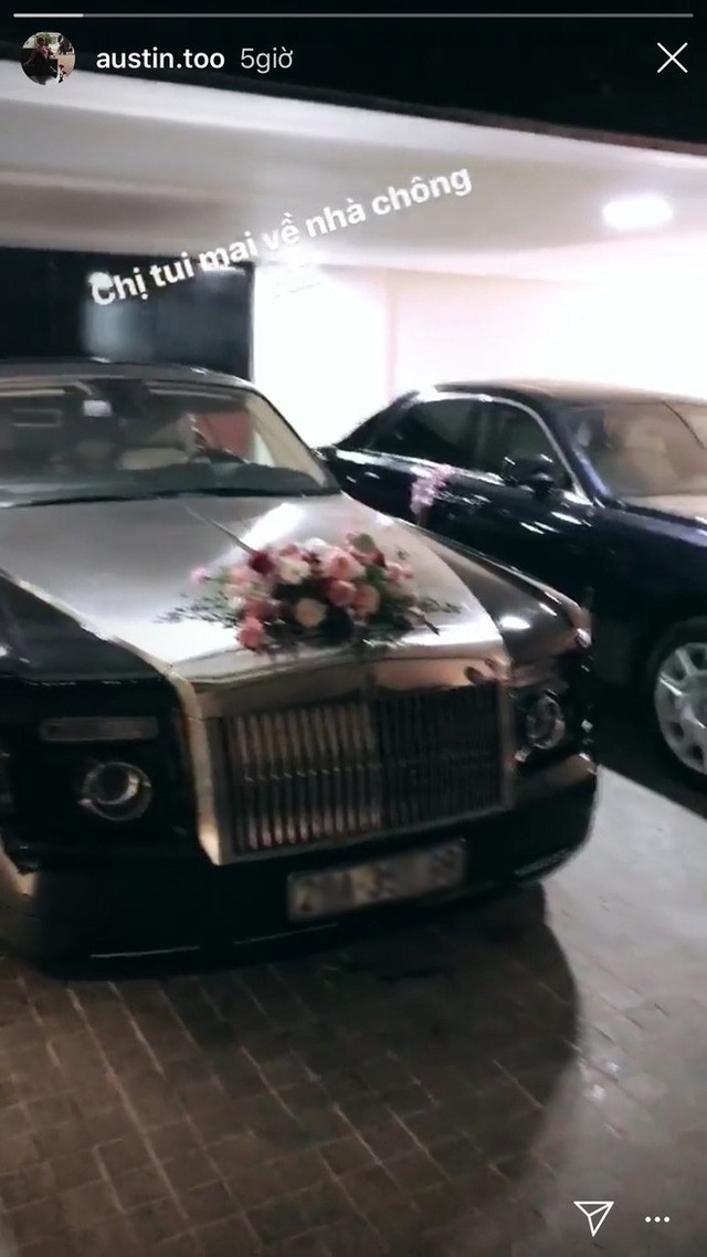 Lộ diện chiếc Rolls-Royce hộ tống rich kid Giang Lê trong ngày cưới, bao nhiêu nhân sự “chạy phờ râu” trước giờ G cũng không đủ - Ảnh 2.