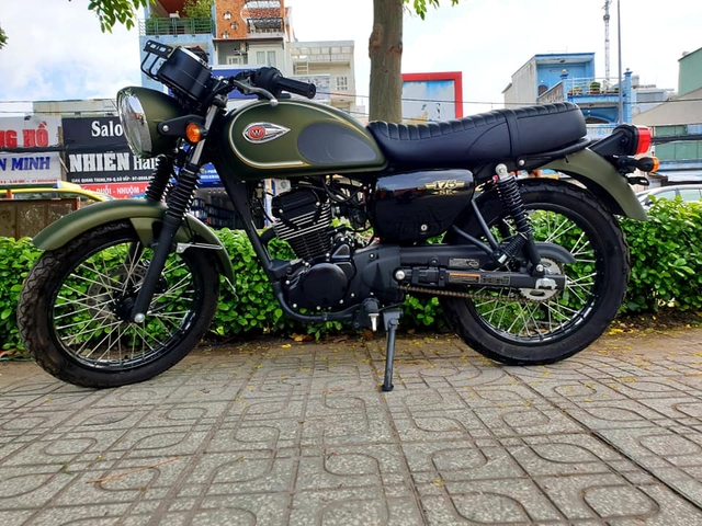 Kawasaki W175 gia thap nhat 60 trieu dong - cham day moi tai Viet Nam