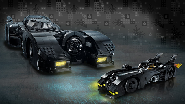 Xe Batmobile tí hon thách thức người chơi với 3.306 mảnh ghép - Ảnh 1.