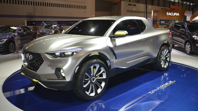 Bán tải Hyundai lộ thêm nhiều thông tin 'nóng'