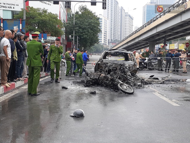 Sau khi gây tai nạn chết người, nữ tài xế Mercedes hoảng loạn đâm tiếp vào xe chở bình gas mới khiến xe phát nổ - Ảnh 4.