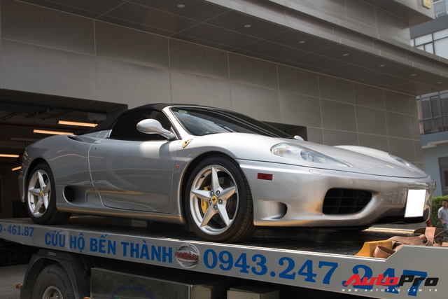 Ferrari 360 Spider siêu hiếm của đại gia bất động sản bất ngờ xuất hiện tại showroom chính hãng - Ảnh 3.