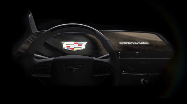 'Khủng long' Cadillac Escalade lộ màn hình siêu cong khổng lồ: OLED 38inch, pixel gấp đôi TV 4K