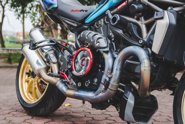 Đánh giá nhanh Ducati Monster 1200S tiền tỷ sau 4 năm sử dụng: Chạy như mới nhưng tiền độ và tiền nuôi xe gây bất ngờ - Ảnh 8.