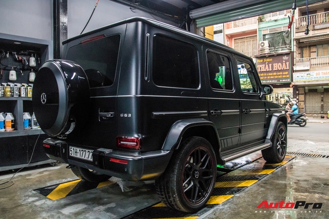 Mercedes-AMG G63 Edition 1 màu đen nhám mang biển số tứ quý tại Sài Gòn - Khi đại gia Việt muốn tạo sự khác biệt nhưng ý nghĩa biển số còn khủng hơn - Ảnh 2.