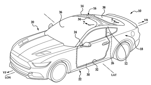 Ford nhen nhóm ý tưởng sử dụng kính chắn gió "siêu to khổng lồ" cho Mustang