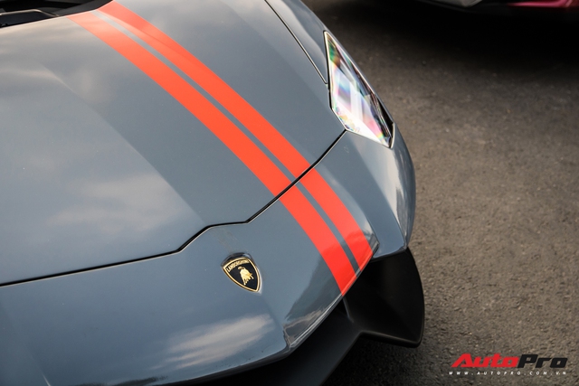 Cận cảnh lớp áo bắt trend trên chiếc Lamborghini Aventador bản độ của đại gia Bạc Liêu - Ảnh 5.