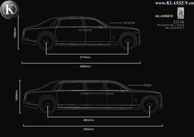 Hang do chao ban sieu pham limousine Rolls-Royce Phantom boc thep sieu dai cho gioi dai gia