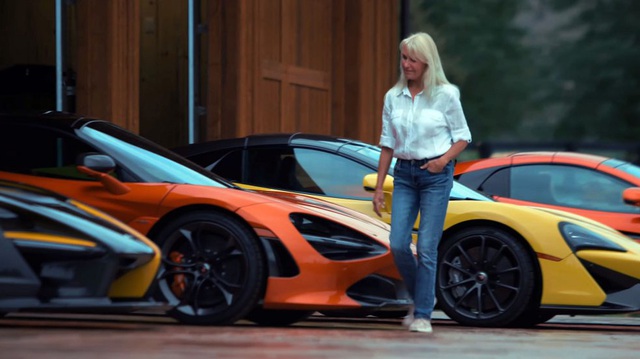 Người phụ nữ giản dị với thú vui... sưu tập siêu xe McLaren