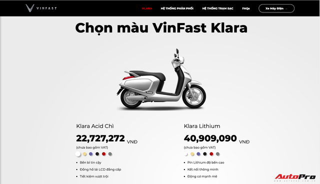 VinFast Klara chuẩn bị tăng giá cả 2 phiên bản, cao nhất 50 triệu đồng - Ảnh 2.