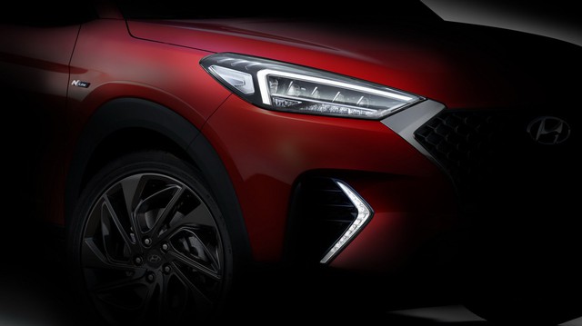 Hyundai Tucson nhá hàng phiên bản thể thao trên cơ Honda CR-V