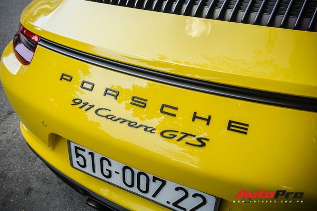 Porsche 911 Carrera GTS màu vàng 8,11 tỷ đồng của dân chơi Sài Thành - Ảnh 5.