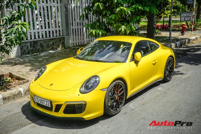 Porsche 911 Carrera GTS màu vàng 8,11 tỷ đồng của dân chơi Sài Thành - Ảnh 4.
