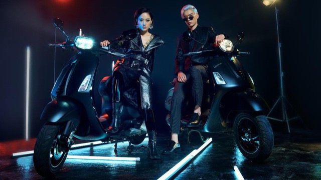 Khám phá thú vị về bộ đôi Quyền Lực Bóng Đêm - Vespa GTS/Sprint Notte