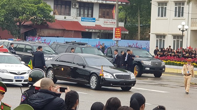 Chủ tịch Triều Tiên đến Việt Nam, chiếc Mercedes-Benz S600 Pullman Guard chống đạn cùng dàn xe chuyên dụng hộ tống - Ảnh 5.