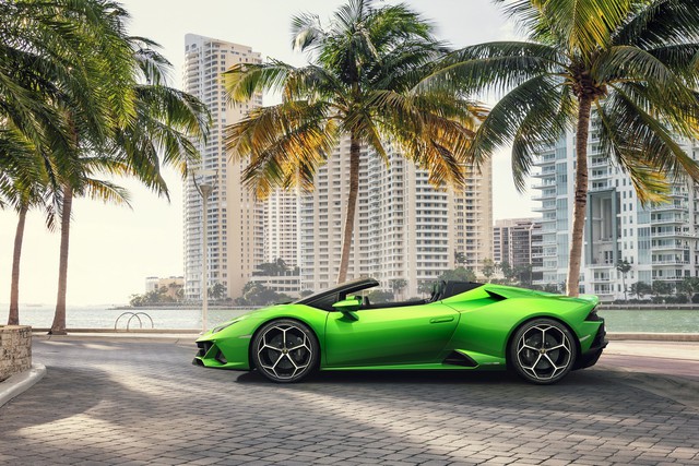 Lamborghini Huracan Evo mui trần hứa hẹn khuấy đảo triển lãm Geneva - Ảnh 2. Lamborghini Huracan Evo mui trần hứa hẹn khuấy đảo triển lãm Geneva - Ảnh 2.