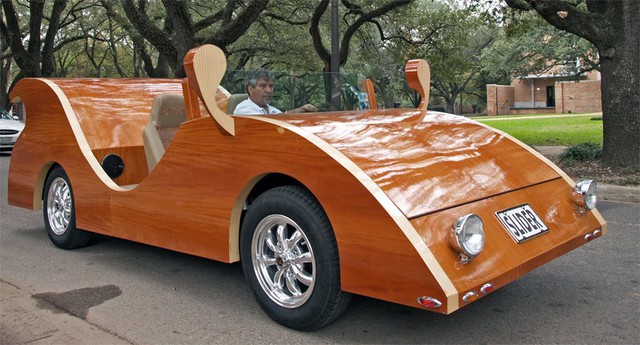 Sau 5.000 giờ chế tạo siêu xe bằng gỗ chạy êm như xe hàng hiệu - Ảnh 2.