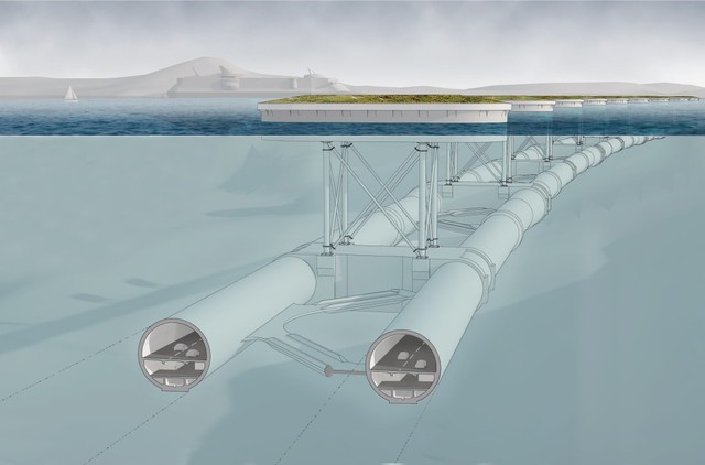 Choáng ngợp trước dự án đường hầm nổi đầu tiên trên thế giới của Na Uy - Ảnh 4.