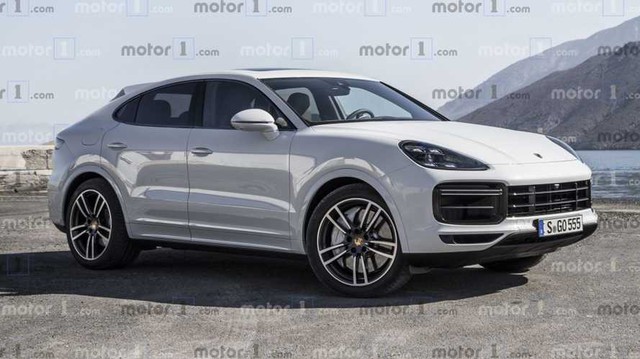Porsche Cayenne Coupe đối đầu BMW X6 đã âm thầm tiến sát ngày lộ mặt