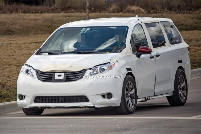 Toyota Sienna thế hệ mới lộ diện dài, rộng hơn - Tham vọng đàn áp Honda Odyssey - Ảnh 1.