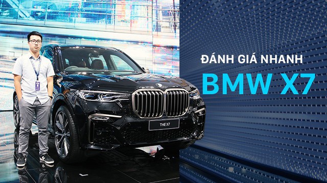 Đánh giá nhanh BMW X7: Tân binh sẽ đe dọa vị thế Lexus LX570 tại Việt Nam