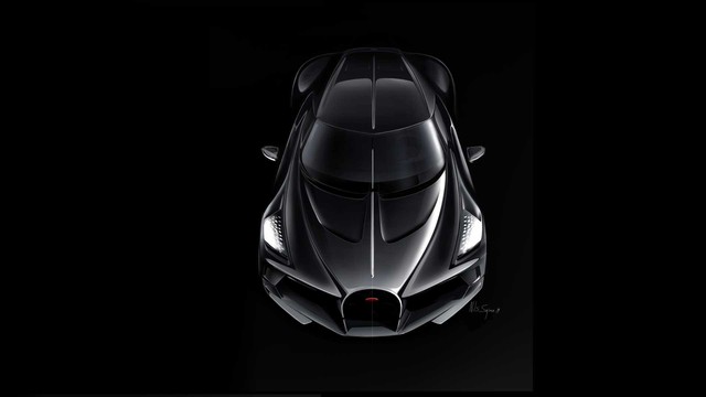 Bugatti La Voiture Noire: Chiron khoác áo mới đẹp mê hồn với giá chát chưa từng có - Ảnh 8.