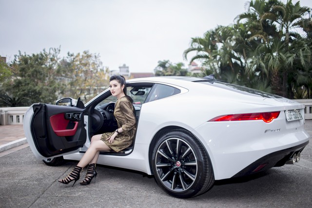 Mới 24 tuổi, Á hậu Huyền My đã sắm riêng cho mình chiếc Jaguar F-Type Coupe giá 6 tỷ đồng - Ảnh 7.