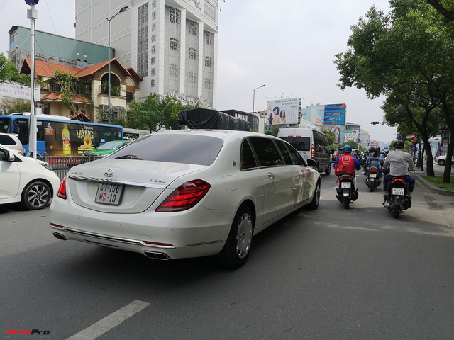 Mercedes-Maybach S600 Pullman thứ 2 Việt Nam chính thức có biển trắng - Ảnh 3.