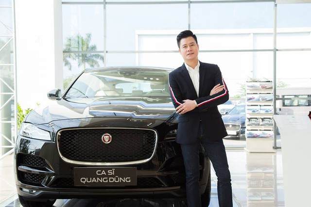 Ca sĩ Quang Dũng chi tiền tỷ tậu SUV hạng sang Jaguar F-Pace - Ảnh 1.