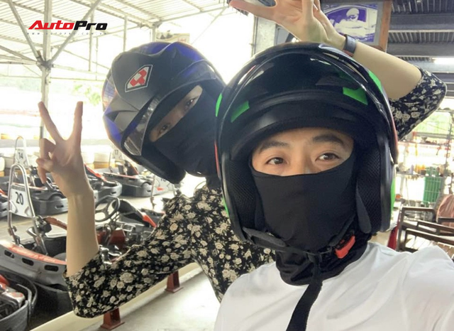 Cường Đô-la, Đàm Thu Trang rủ Subeo đi đua xe Go Kart trong dịp nghỉ lễ 30/4 - 1/5 - Ảnh 1.