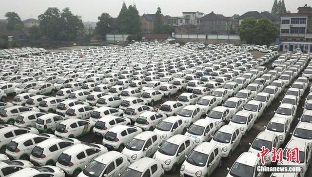 Hàng trăm xe điện Trung Quốc bị “xếp xó” và lý do phía sau - Ảnh 3. Hàng trăm xe điện Trung Quốc bị “xếp xó” và lý do phía sau - Ảnh 3.