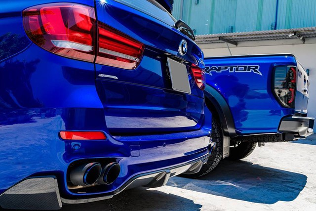 Dân chơi Bạc Liêu chi 1 tỷ đồng biến hóa BMW X5, ghép cặp với Ford Ranger Raptor - Ảnh 14.