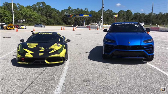 Lamborghini Urus đua Ferrari 458 Speciale: SUV đua xe thể thao và kết quả bất ngờ