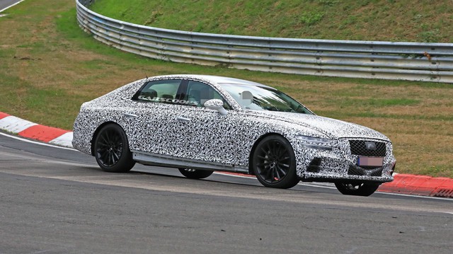 Genesis G80 2020 sẽ ra mắt vào tháng 9 - xe sang cỡ trung mang tham vọng đánh bại Mercedes E-Class, Audi A6 và BMW 5-Series.