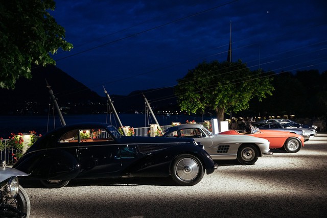 Mẫu xe cổ này vừa được bầu chọn thiết kế đẹp nhất tại sự kiện có cả Bugatti La Voiture Noire tham dự - Ảnh 1.