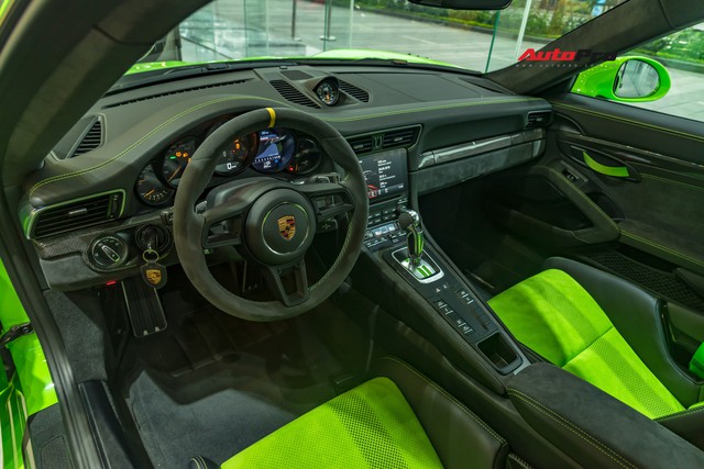 Bóc tách gói trang bị 1,7 tỷ đồng trên Porsche 911 GT3 RS Lizard Green độc nhất Việt Nam - Ảnh 7.