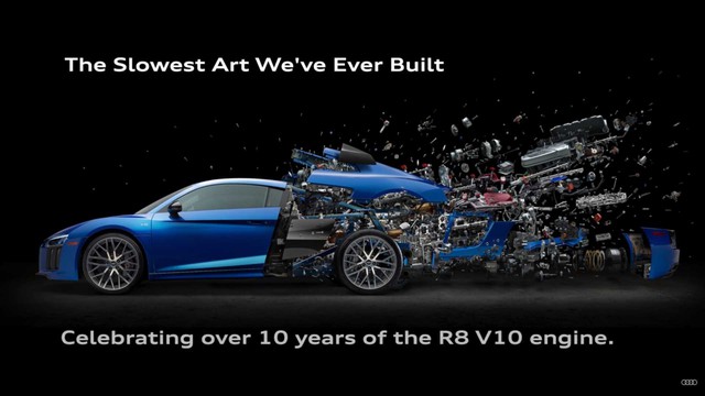 Audi R8 tan biến - Chiếc R8 siêu dị và chậm nhất tới từ Audi - Ảnh 1.