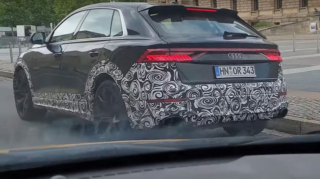 Lộ diện Audi RS Q8 - SUV 'khổng lồ' dùng động cơ như Lamborghini Urus