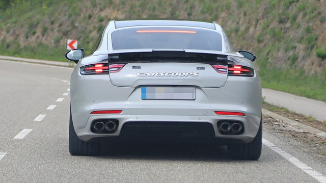 Porsche Panamera facelift lộ diện, thêm chi tiết tương đồng Macan và Cayenne Coupe
