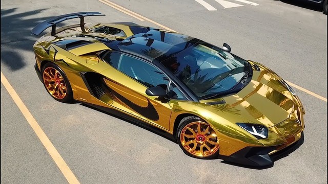 Chris Brown độ Lamborghini đổi màu như tắc kè hoa làm người hâm mộ trầm trồ - Ảnh 4.