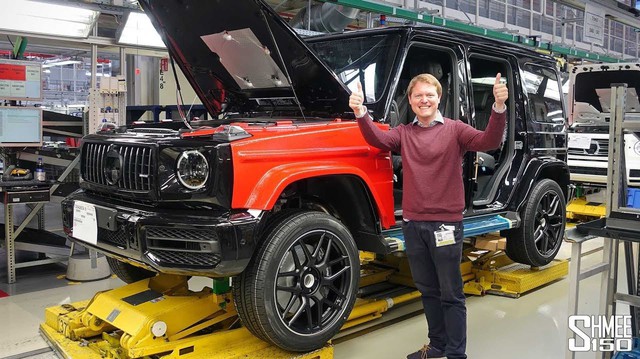 Hot Youtuber Shmee150 được Mercedes đặc cách tự tay lắp đặt Mercedes-Benz G63 AMG trước khi mua