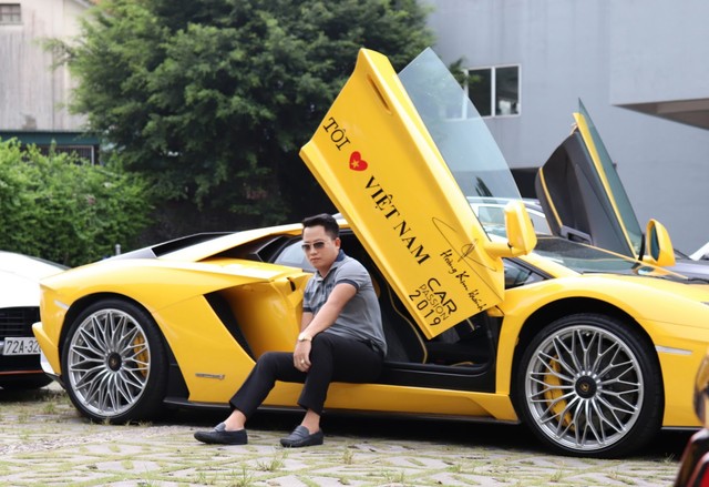 Đại gia Hoàng Kim Khánh bất ngờ mang Lamborghini Aventador S trở lại Car Passion 2019 - Ảnh 1.