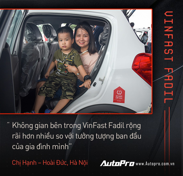 Khách Việt hết lời khen VinFast Fadil trong ngày nhận xe quy mô kỷ lục Việt Nam - Ảnh 10.