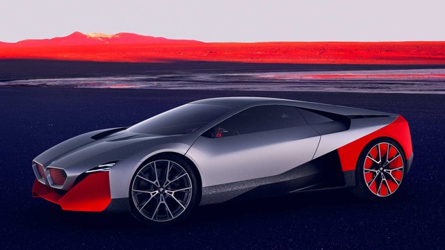 BMW i8 đã có người kế nhiệm: Vision M Next, thiết kế siêu ấn tượng, 600 mã lực - Ảnh 1.