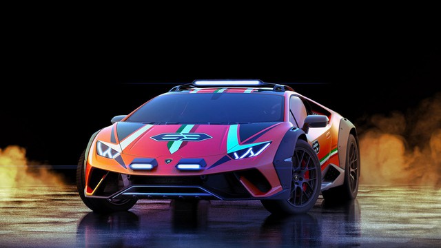 Lamborghini chuẩn bị đưa Huracan đa địa hình vào sản xuất - Ảnh 1.