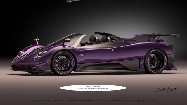 Pagani Zonda siêu đắt đỏ cho đại gia thích "tím thủy chung"